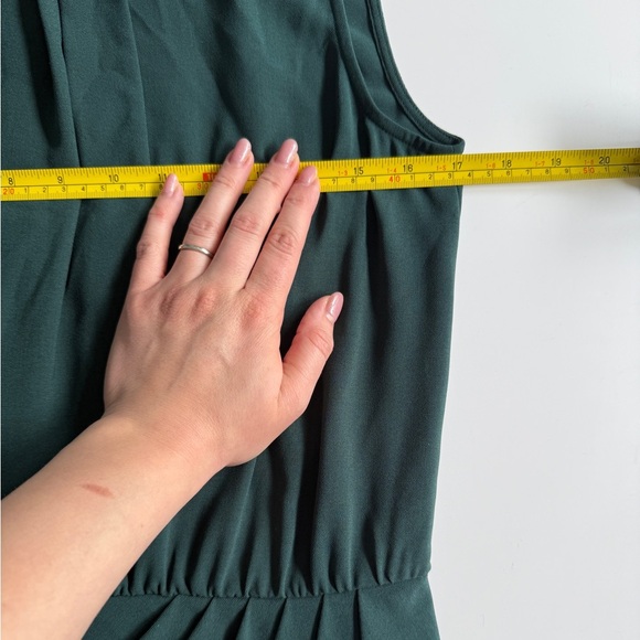 L’agence Draped Green Mini Dress Size 4 Cocktail Party Evening Wear Elegant - Picture 5 of 12